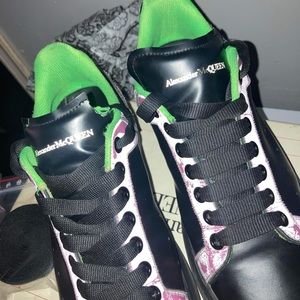 Alexander McQueen reflective shoes